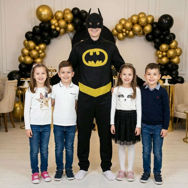 animator copii București Batman petrecere